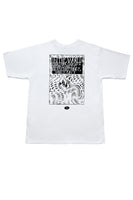 Dents de Scie® DDS's labyrinth Tee-shirt Blanc